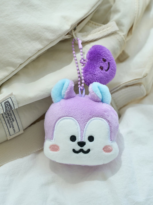(ONE) BT21 MANG BASIC Face Doll Keychain - Basic
