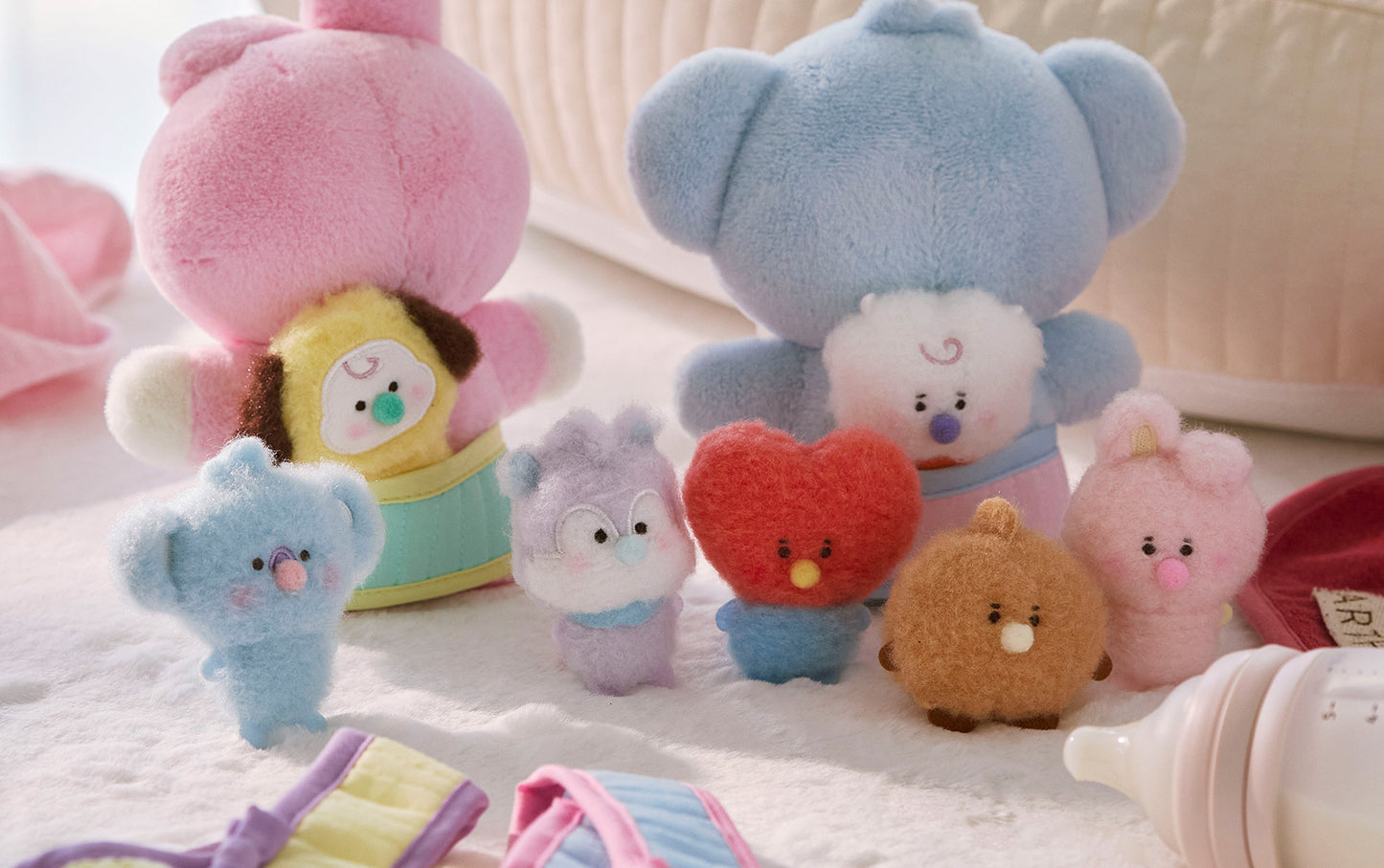 (ONE) BT21 - Baby Newborn Season 2 Sitting Doll Keying