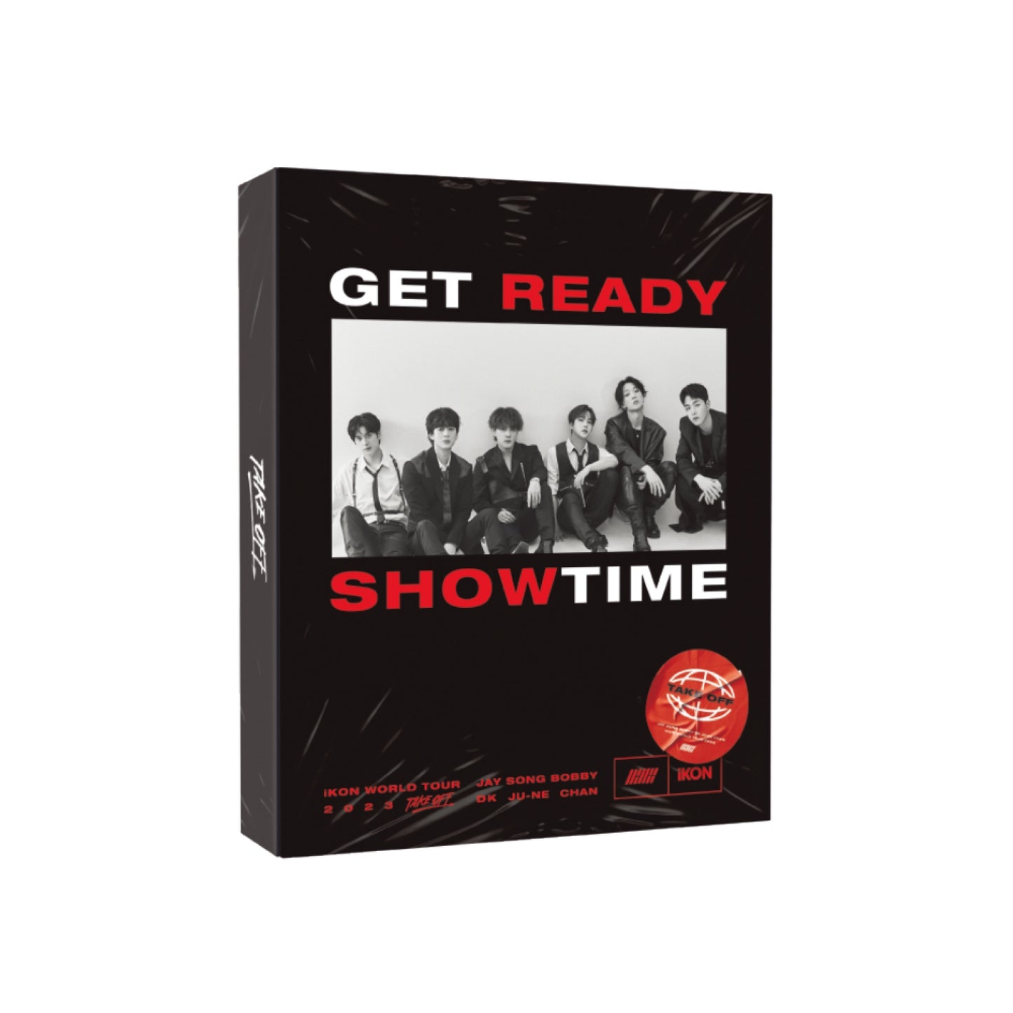 (ONE) iKON - 10 Photo Card Binder / 2023 iKON WORLD TOUR TAKE OFF