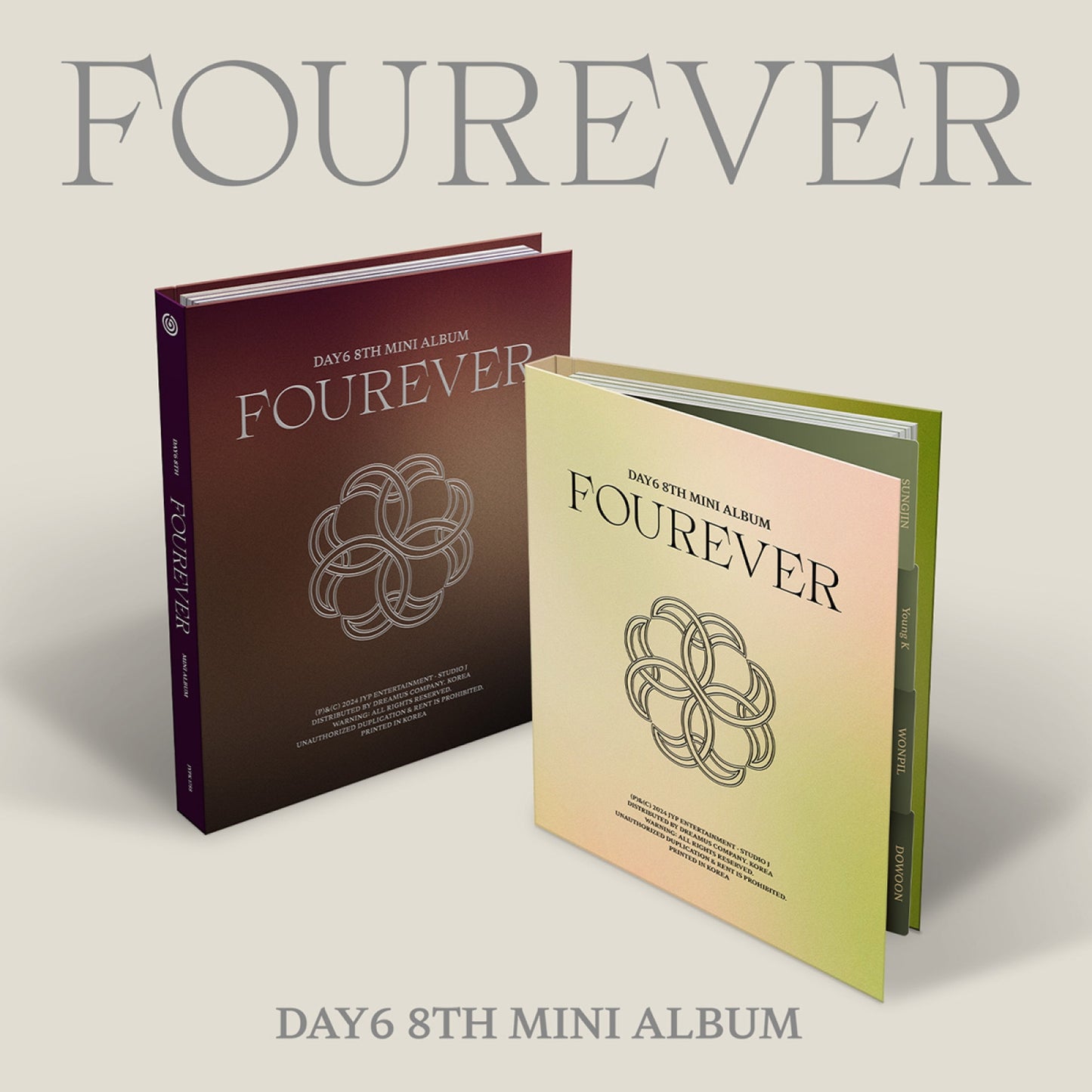 (ONE) DAY6 - FOUREVER / 8TH MINI ALBUM