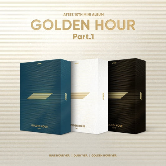 (ONE) ATEEZ - GOLDEN HOUR : Part.1 / 10th Mini Album