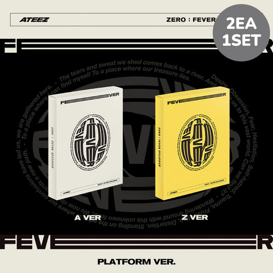 (SET) ATEEZ - ZERO : FEVER EPILOGUE (Platform ver.) (2-piece set)