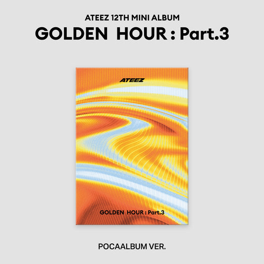 (ONE) ATEEZ - GOLDEN HOUR : Part.3 / 12th Mini Album (POCAALBUM VER.)