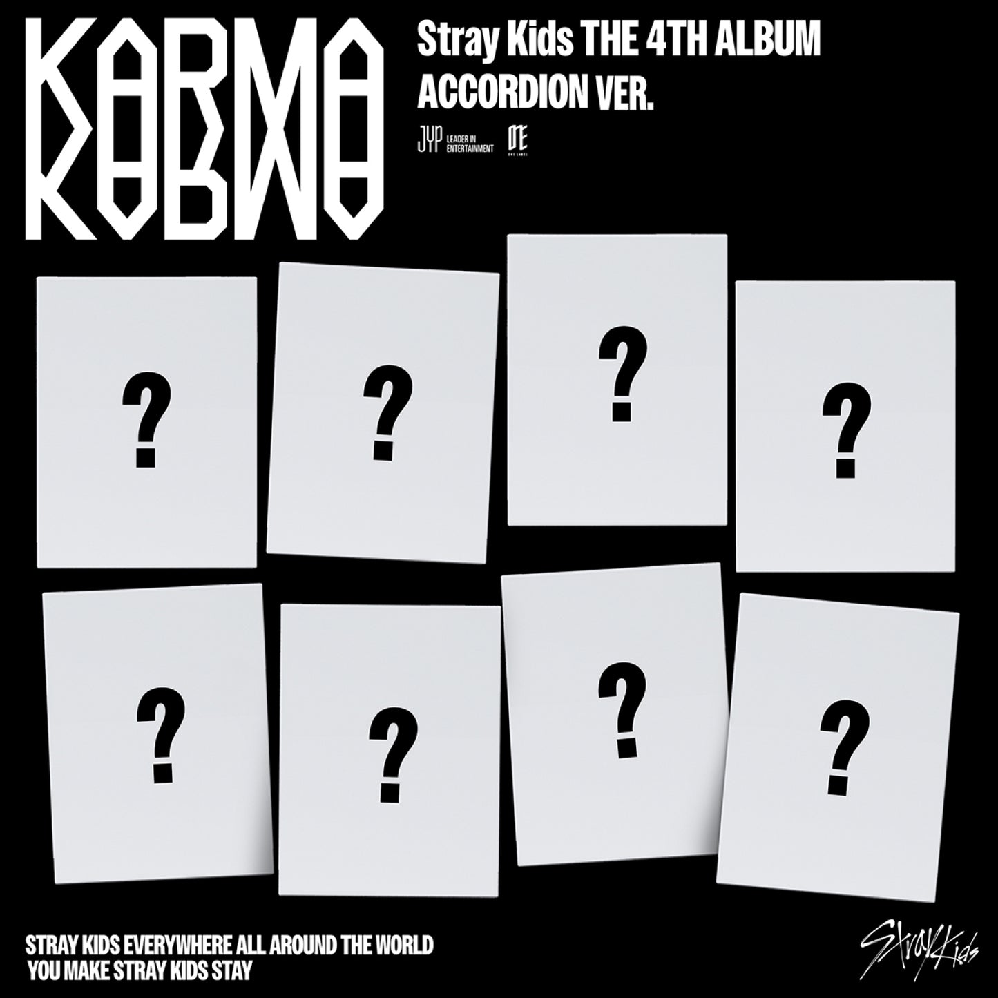 (ONE) Stray Kids - KARMA / 4th Full Album (ACCORDION VER.)