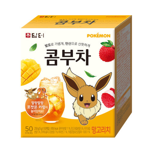 |بكيمون بطعم المانجا|(ONE) Damter - Pokemon Kombucha Mango Rich 50T