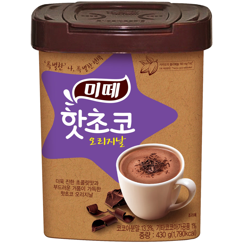 صندوق بودره كاكا |(ONE) Dongsuh - Foods Mite Hot Chocolate Original 430g
