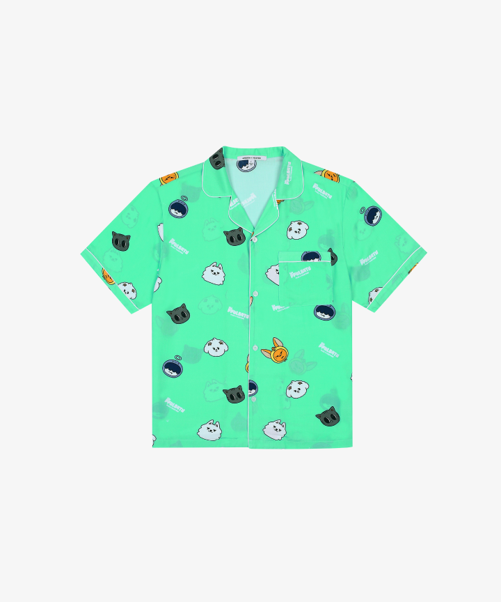 (ONE) TOMORROW X TOGETHER - PAJAMA TOP (mint)