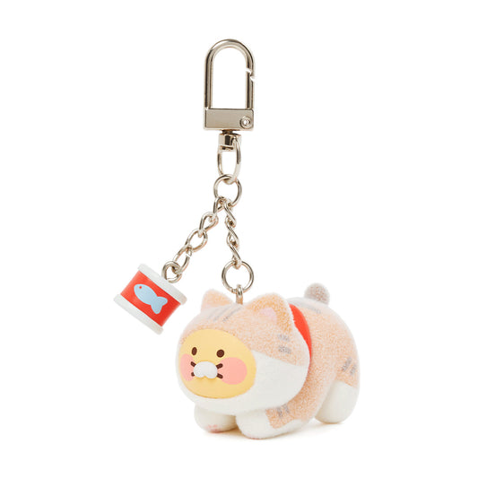 (ONE) KAKAO FRIENDS - Nyangnyang figure key ring stretching_Chunsik
