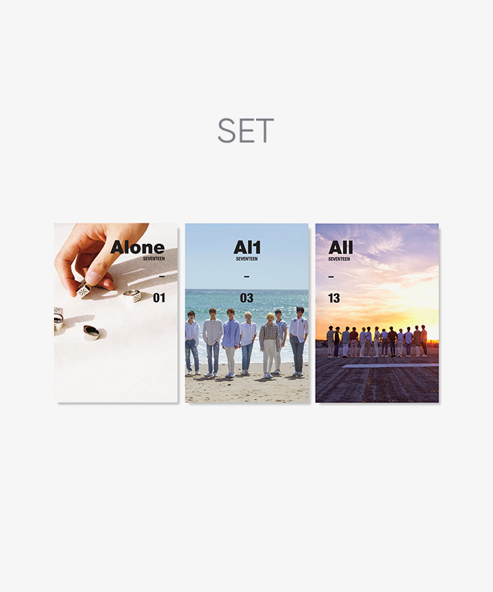 (SET) SEVENTEEN - 3rd Mini Album 'Going Seventeen