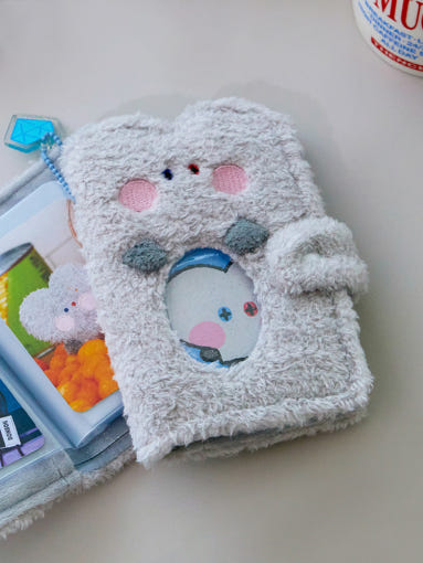 (ONE) TREASURE - Omar Line Friends TRUZ RURU Mini Mini Doll Photo Holder Keyring This Girl - OH MY GIRL / 1st Mini Album (Re-release)