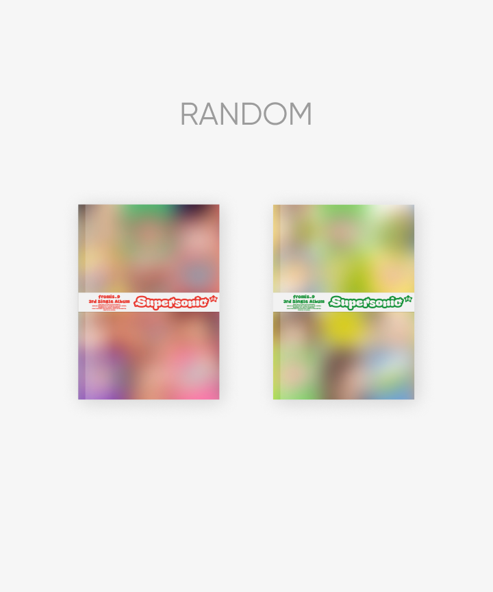 (ONE) fromis_9 - 3rd Single Album 'Supersonic' (Random)
