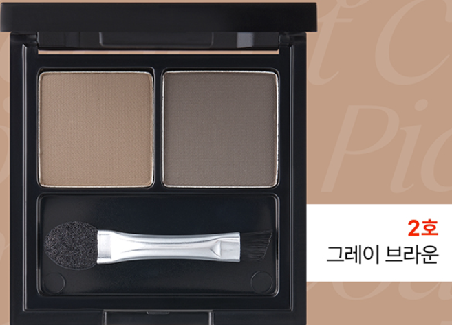 واحد - علبة ايشدو خاصة بالحواجب اجعل حواجبك طبيعيه مع هذا الباليت الرائع | (ONE) MAKE UP - TONY MOLY - easy cake eyebrow