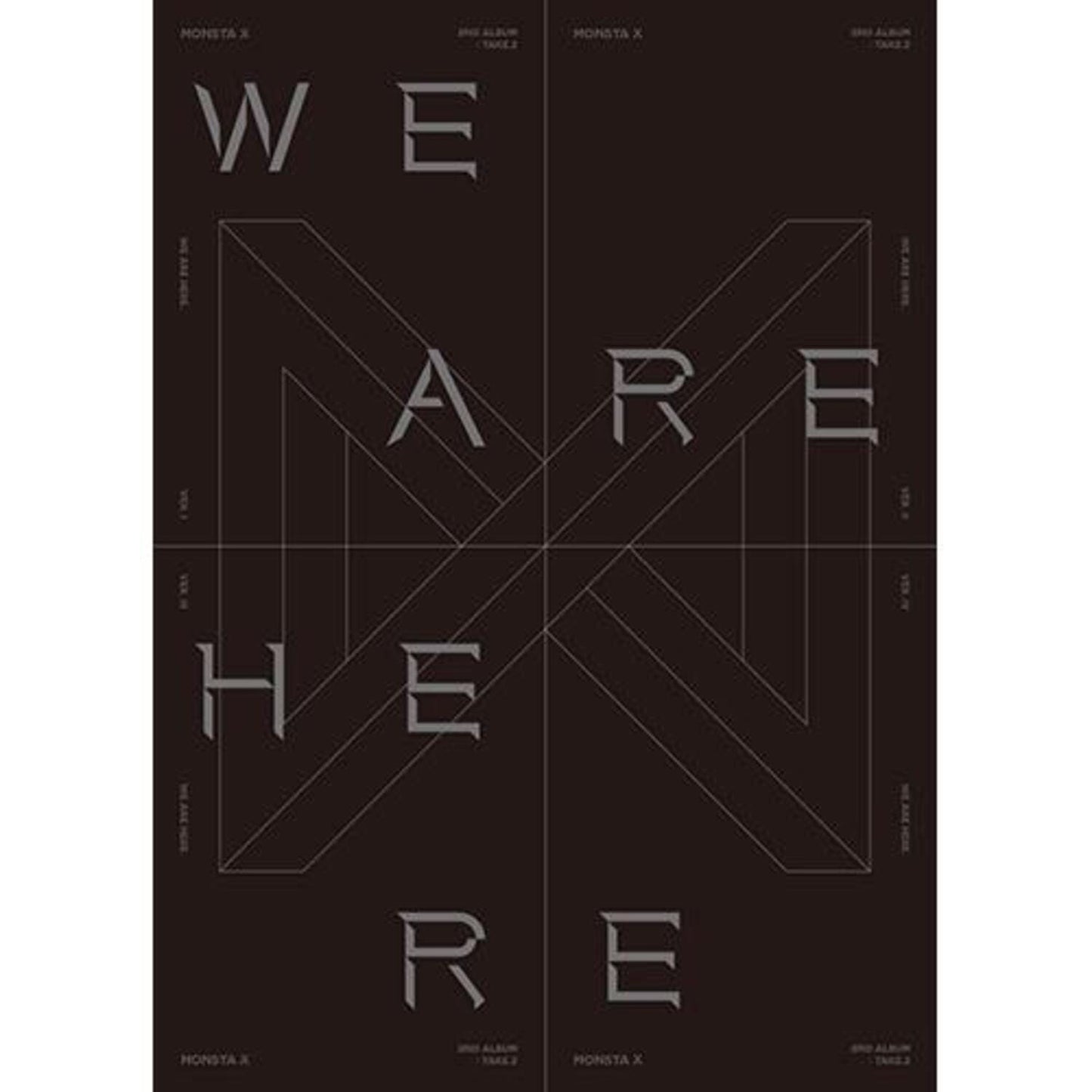 (ONE) MONSTA X - WE ARE HERE (2nd Album Take.2) Random Delivery