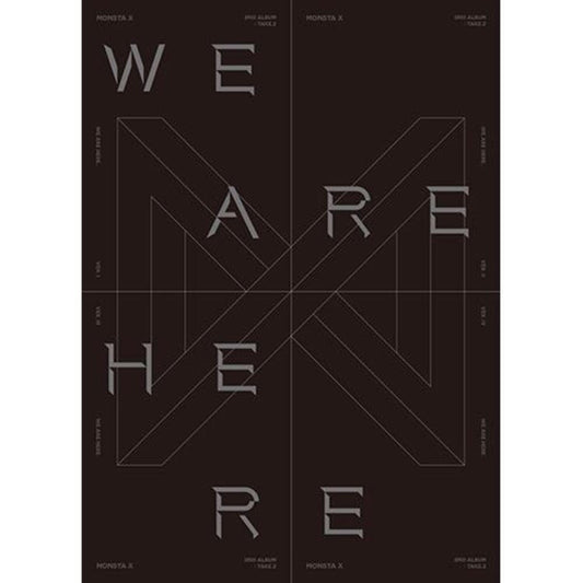 (ONE) MONSTA X - WE ARE HERE (2nd Album Take.2) Random Delivery