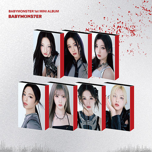 (ONE) BABYMONSTER - 1st mini album BABYMONS7ER YG TAG ALBUM VER.