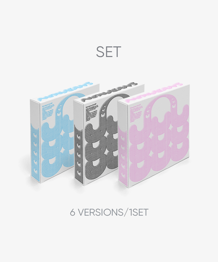 (SET) NewJeans - 2nd EP 'Get Up' Bunny Beach Bag ver. (Set)