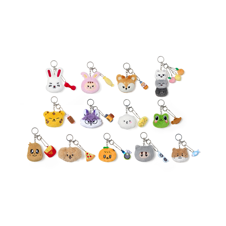 (ONE) SEVENTEEN - Face Plush Keyring