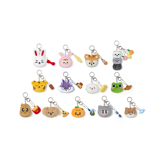(ONE) SEVENTEEN - Face Plush Keyring