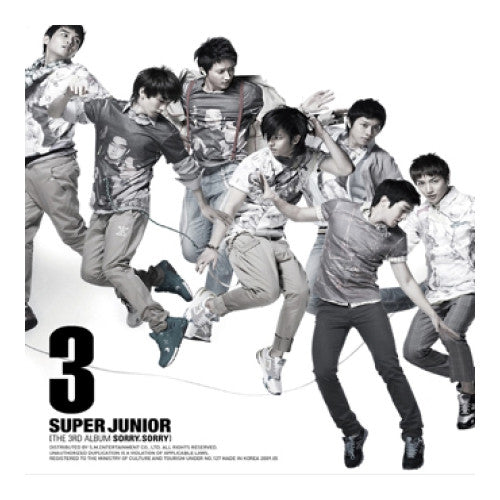 (ONE) Super Junior - 3rd album Sorry Sorry C version