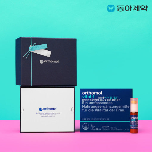 عزز مناعتك سيدتي30حبه فيتامينات مع تعزيز مناعتك |(ONE) Orthomol - Vital f Contains 500mg of multivitamin & mineral Altige Omega 3 for 30 days.