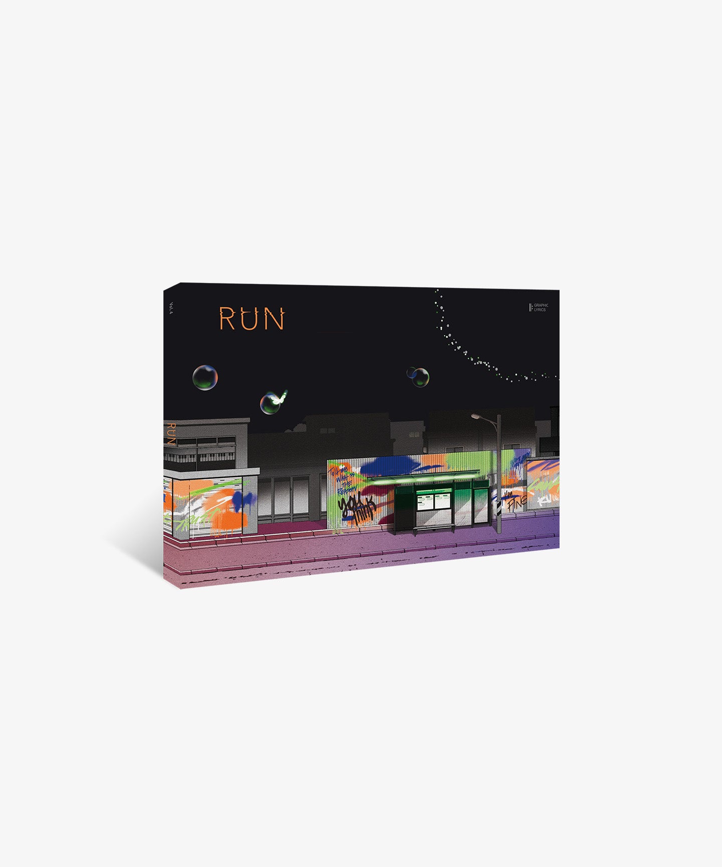 (ONE) BTS - RUN (GRAPHIC LYRICS Vol.4)