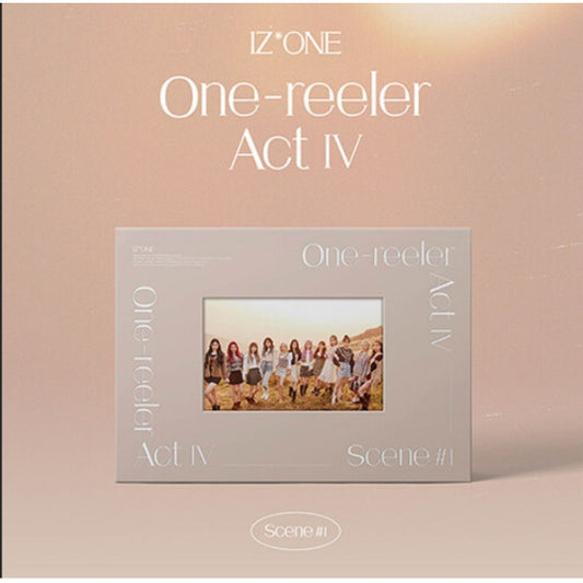 (ONE) IZONE - 4th EP Album One-reeler / Act Scene 1 Color of Youth ver. (Sealed) IZ ONE