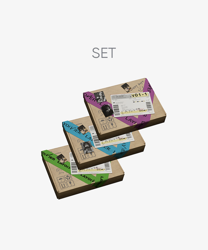 سيت - ثلاث الالبومات| (SET) BTS - V 'Layover' (3 Piece Set)