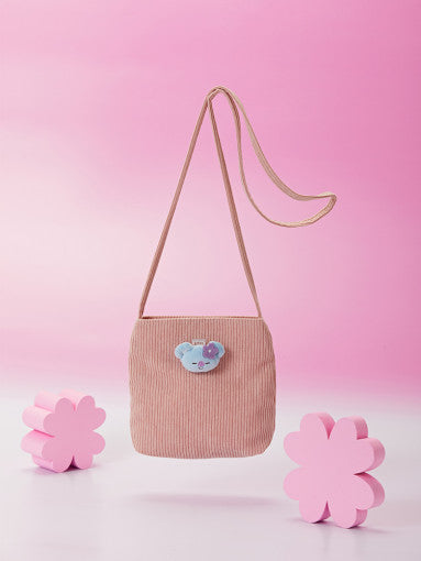 (ONE) BT21 - Spring Days Corduroy Mini Cross Bag