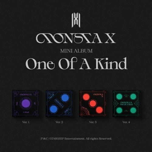 (ONE) MONSTA X - One Of A Kind (9th Mini Album)