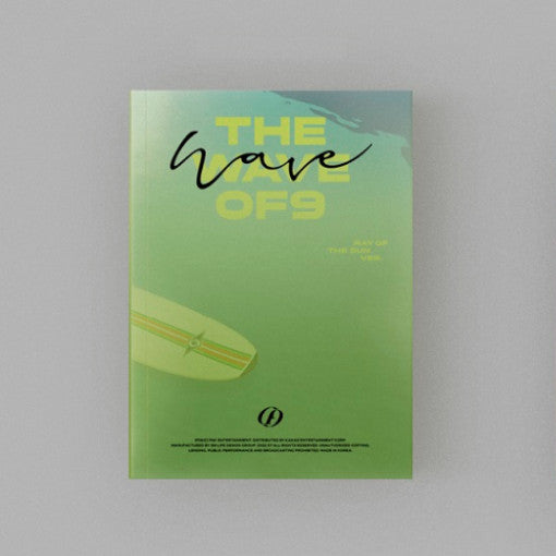 (ONE) SF9 - Album The Wave THE WAVE OF9 Album 11th Mini Album Scream Green (RAY OF THE SUN) VER