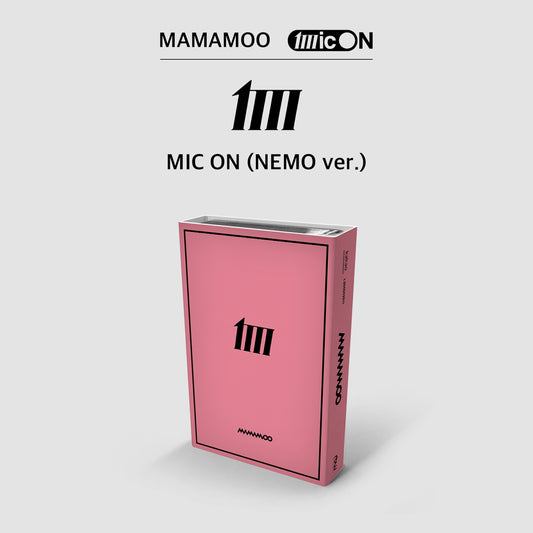 (ONE) MAMAMOO - MIC ON 12th Mini Album NEMO Ver (NEMO ALBUM New Product)