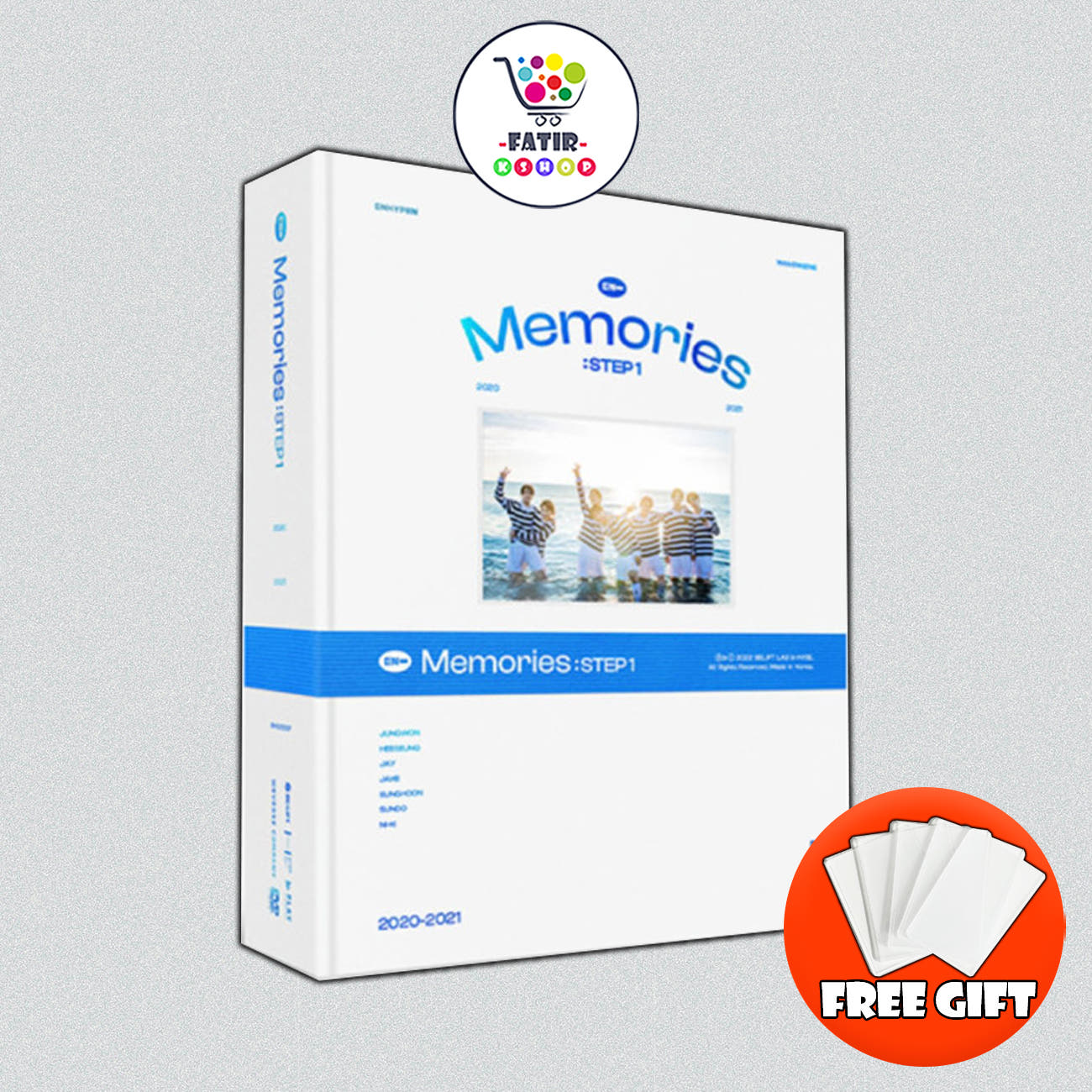(ONE) ENHYPEN - Memories MEMORIES STEP 1 DVD ENHYPEN Unopened New Product