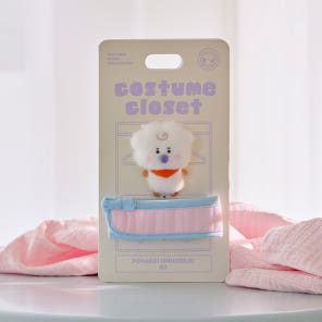 (ONE) BT21 - Baby Newborn Season 2 Doll & Baby Year Costume Closet Set