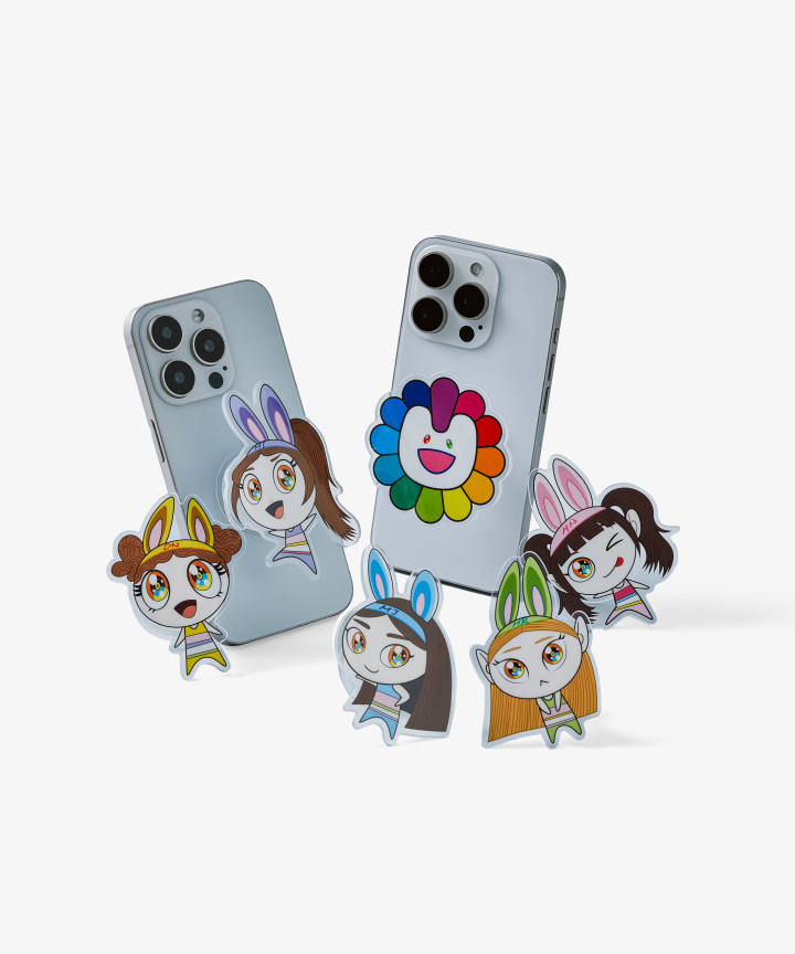 حامل جوال نوع اول | (ONE) NewJeans X - MURAKAMI ACRYLIC PHONE GRIP