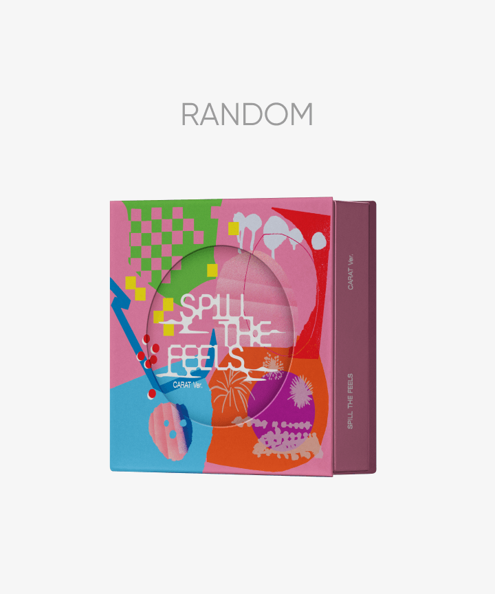 (ONE) SEVENTEEN - 12th Mini Album 'SPILL THE FEELS' CARAT Ver. (Random)