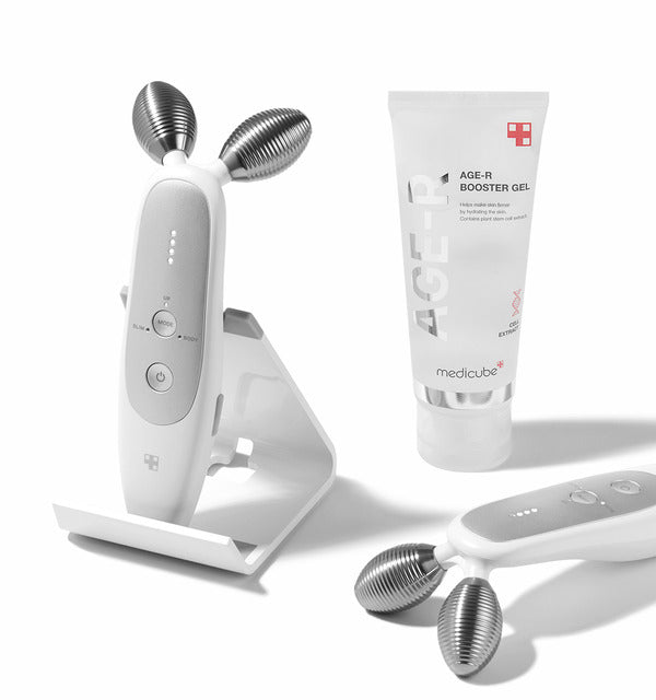 واحد - جهاز الكوري لتقوية عضلات الوجه والذقن والرقبة | (ONE) AGR - Derma EMS Shot