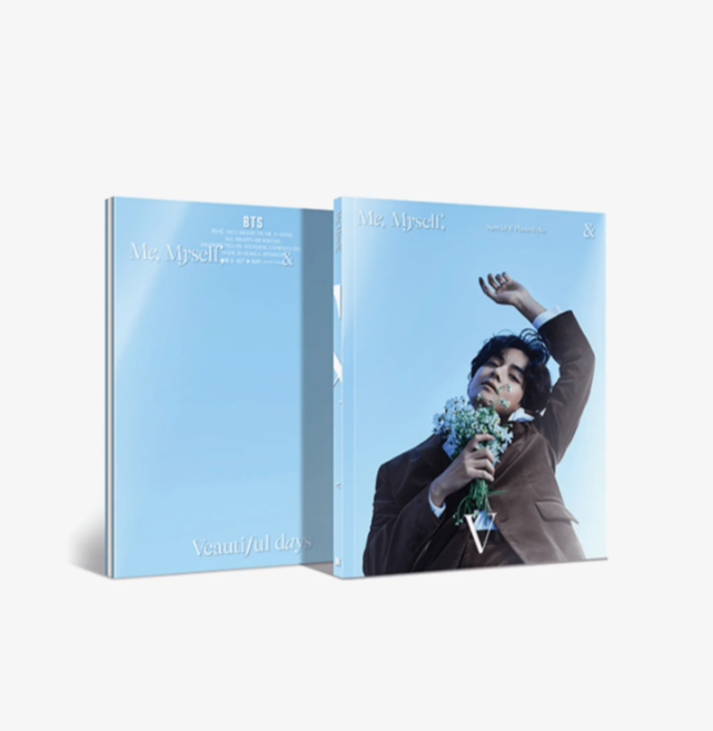 واحد بتس متوفر بري اوردر احجز تبقى اربع قطع | (ONE) BTS - Me, Myself, and V ‘Veautiful Days’ (+ENG/JPN) Special 8 Photo-Folio