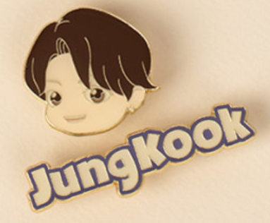واحد- بتس بروش علقها على حقيبتك او زين ملابسك بشخصيتك المحببه | (ONE) BTS - badge metal