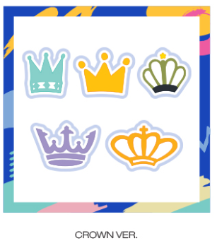 (ONE) ITZY - 09 MINI WAPPEN STICKER