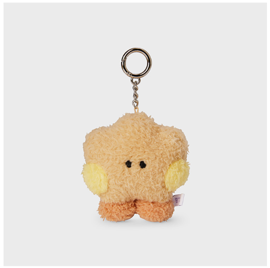 (ONE) BT21 Line Friends Plush Keyring