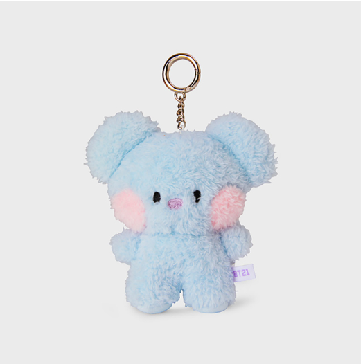 (ONE) BT21 Line Friends Plush Keyring