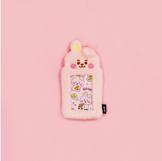 (ONE) BT21 - Line Friends Photo Card Keyring