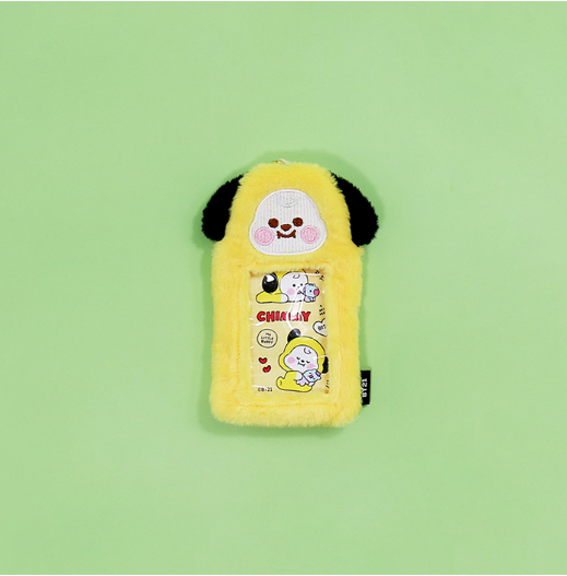 (ONE) BT21 - Line Friends Photo Card Keyring