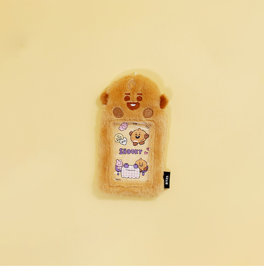 (ONE) BT21 - Line Friends Photo Card Keyring