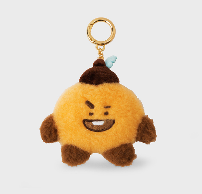 (ONE) BT21 Line Friends Hope in Love Face Doll Keyring