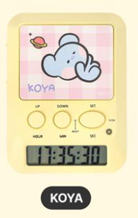 (ONE) BT21 Line Friends Stopwatch