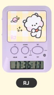(ONE) BT21 Line Friends Stopwatch
