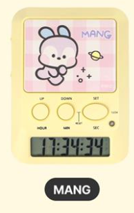 (ONE) BT21 Line Friends Stopwatch