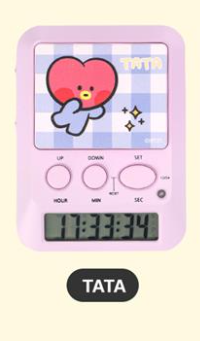 (ONE) BT21 Line Friends Stopwatch