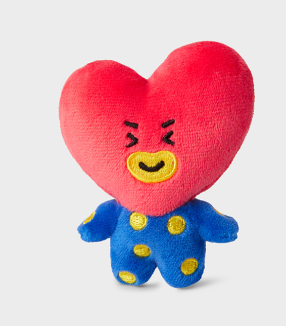 سيت كامل دميه وحقيبه (SET) BT21 Line Friends Big & Tiny Mini Carrier Doll